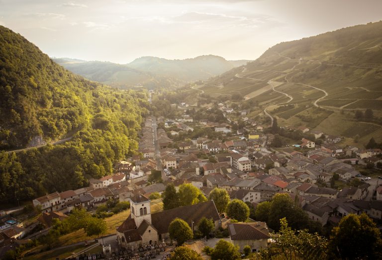 Coucher de soleil sur le Mont Carmier - Cerdon